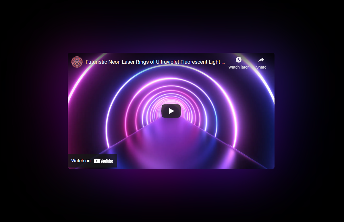 Ambilight effect using YouTube iframe Player API